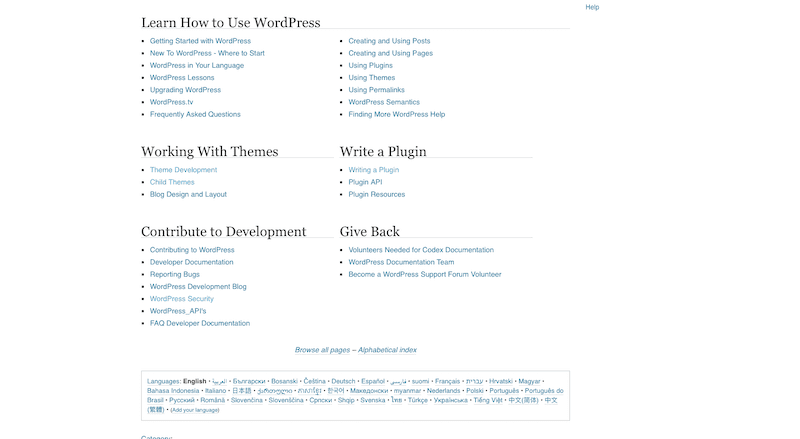 Codex Topics