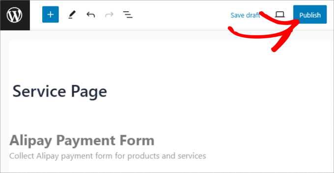 publish alipay publish alipay
