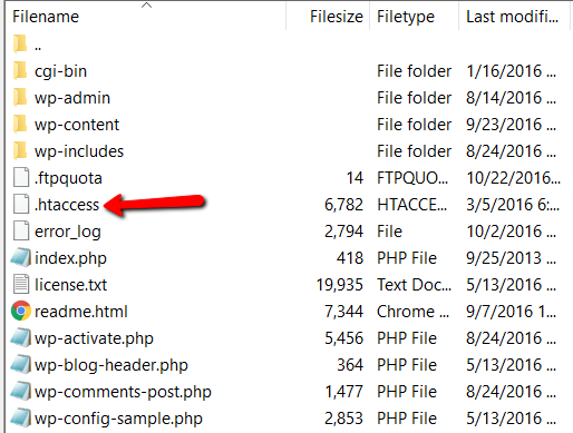 htaccess