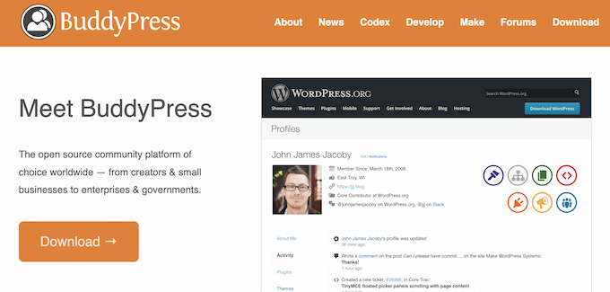 BuddyPress – Best WordPress Community Plugin for Building a Free Social Network BuddyPress – Best WordPress Community Plugin for Building a Free Social Network
