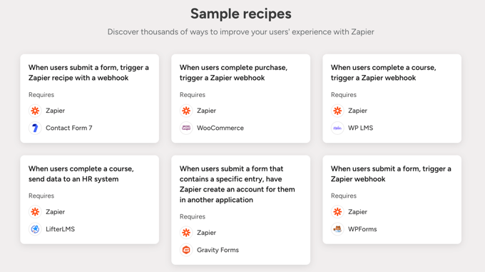 Uncanny Automator Sample Zapier Recipes Uncanny Automator Sample Zapier Recipes