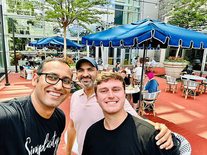 Syed Balkhi with Ryan and Gautam from Seahawk Media Syed Balkhi with Ryan and Gautam from Seahawk Media