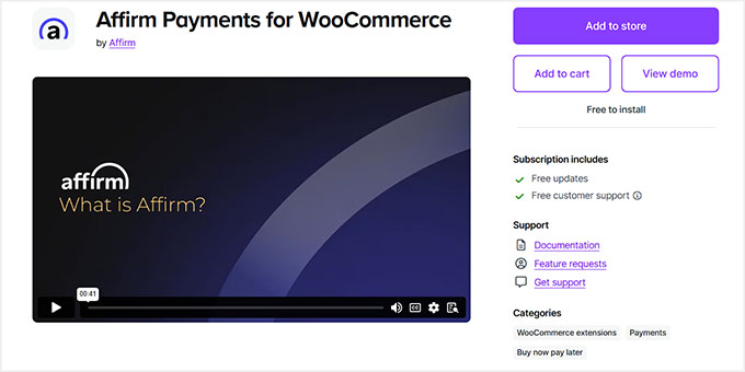 Affirm Payments for WooCommerce
