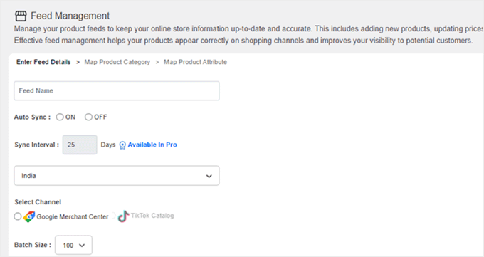 Feed Management Feed Management