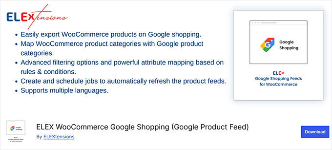 Elex WooCommerce Google Shopping Elex WooCommerce Google Shopping