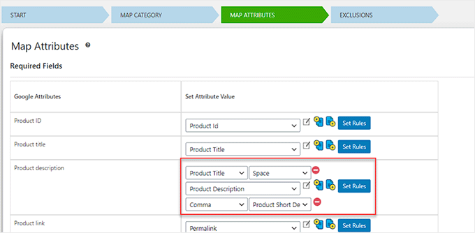 Mapping attributes in ELEX Google Shopping Mapping attributes in ELEX Google Shopping