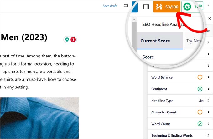 Analyze blog post headline Analyze blog post headline