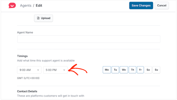 Creating a schedule for your support staff Creating a schedule for your support staff