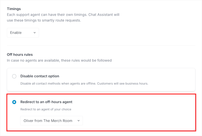 Configuring Timings and Off Hours Rules in WPChat Configuring Timings and Off Hours Rules in WPChat