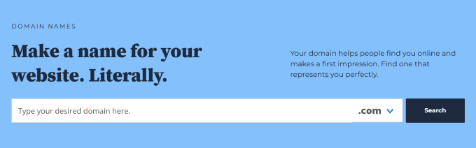 Bluehost domain search Bluehost domain search