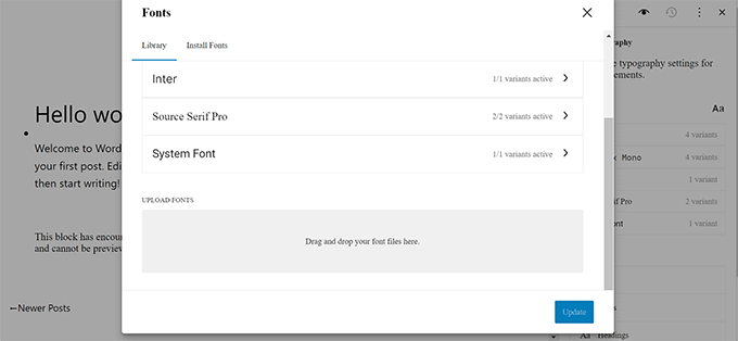 Upload fonts from your computer Upload fonts from your computer