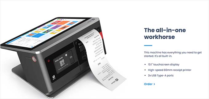 Oliver POS hardware device
