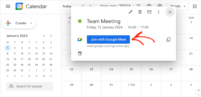 How to join a Google Meet event How to join a Google Meet event