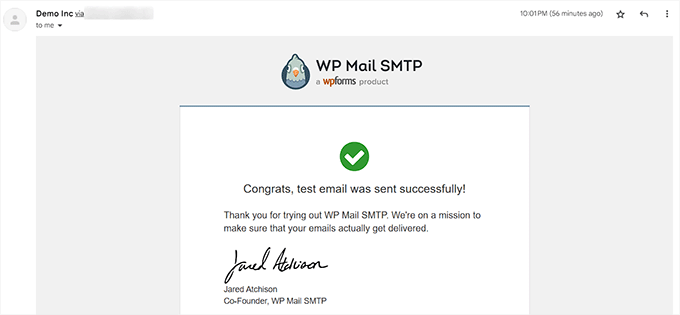 Test email preview Test email preview