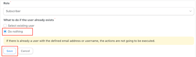 Avoiding duplicate users in WordPress Avoiding duplicate users in WordPress