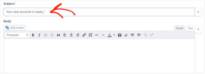 Creating a personalized subject line using dynamic tokens Creating a personalized subject line using dynamic tokens