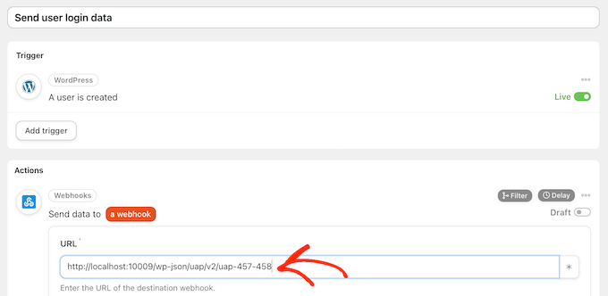 Connecting multiple websites using a webhook Connecting multiple websites using a webhook
