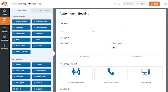 How to create an appointment booking form for your WordPress website How to create an appointment booking form for your WordPress website