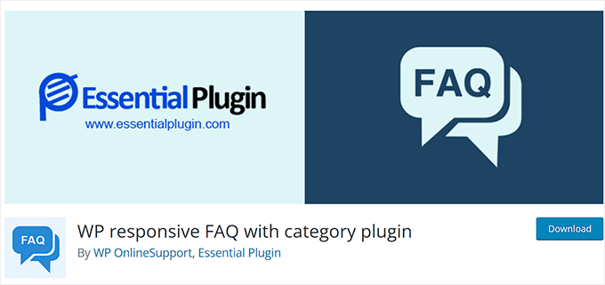WP responsive FAQ with category plugin WP responsive FAQ with category plugin