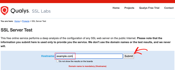 Scanning Your Website With Qualys SSL Labs SSL Server Test Scanning Your Website With Qualys SSL Labs SSL Server Test
