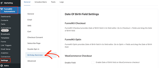 How to get the customer's date of birth How to get the customer's date of birth
