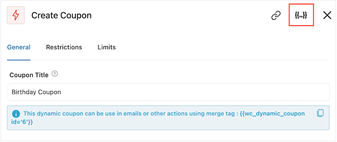 Adding dynamic text to a WooCommerce coupon Adding dynamic text to a WooCommerce coupon