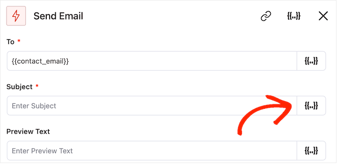Adding dynamic merge tags to an eCommerce email Adding dynamic merge tags to an eCommerce email