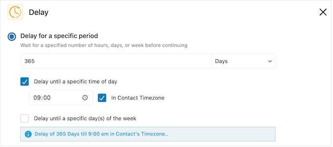 Sending messaged based on the customer's timezone Sending messaged based on the customer's timezone