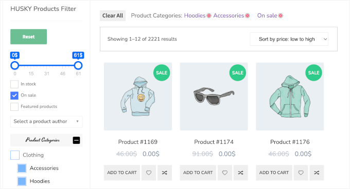 Husky WooCommerce product filter Husky WooCommerce product filter