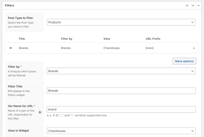 Creating a filter set in Filter Everything Creating a filter set in Filter Everything