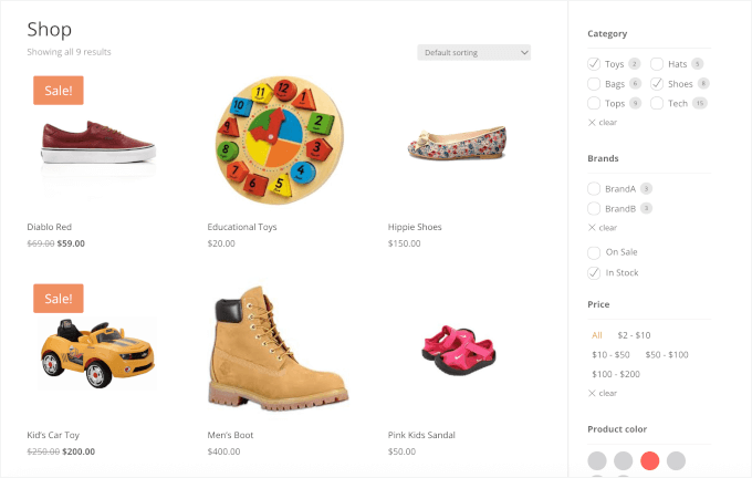 Themify's multiple filters Themify's multiple filters