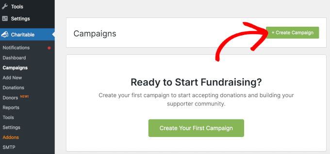 Creating a campaign using Charitable Creating a campaign using Charitable