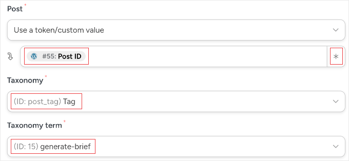 Use These Uncanny Automator Action Settings to Remove the Tag Use These Uncanny Automator Action Settings to Remove the Tag