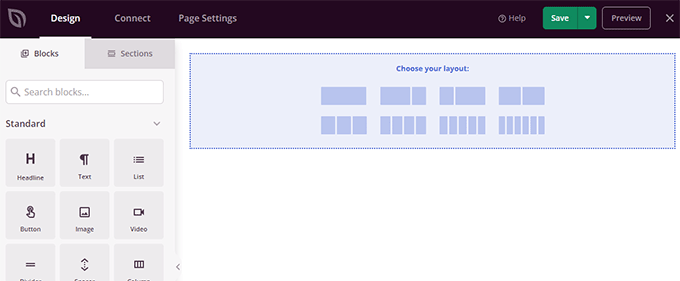 Page builder launched Page builder launched