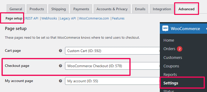 Use your custom checkout page Use your custom checkout page