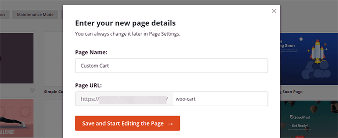 Cart page tiitle and URL Cart page tiitle and URL