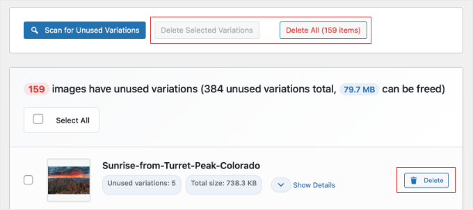 Options for Deleting Unused Images With WP Media Cleaner Options for Deleting Unused Images With WP Media Cleanup