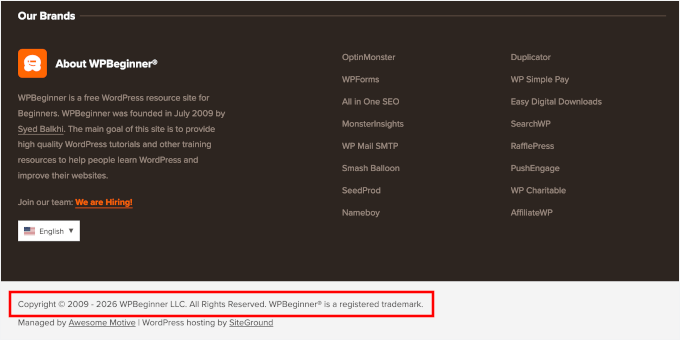 Display a Copyright Notice on Your Website Display a Copyright Notice on Your Website