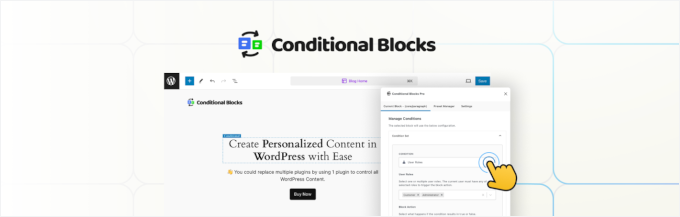 Conditional blocks