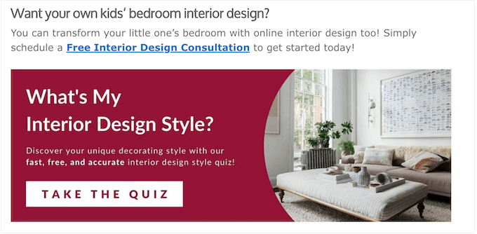 An example of a compelling CTA at the end of a blog An example of a compelling CTA at the end of a blog