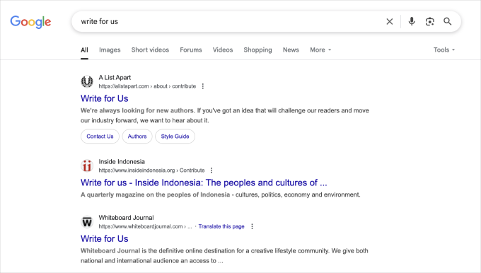google-search-results-for-write-for-us-query Google Search results for write for us query