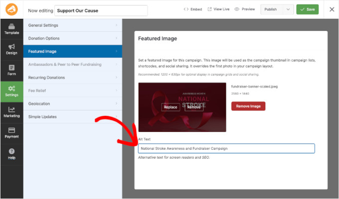 Campaign featured image