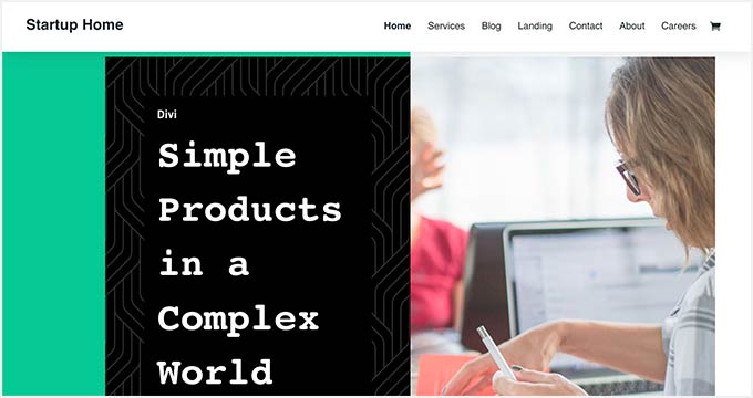Divi Divi Startup Theme