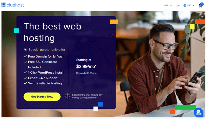 Bluehost offer for WPBeginner readers Bluehost Coupon Code
