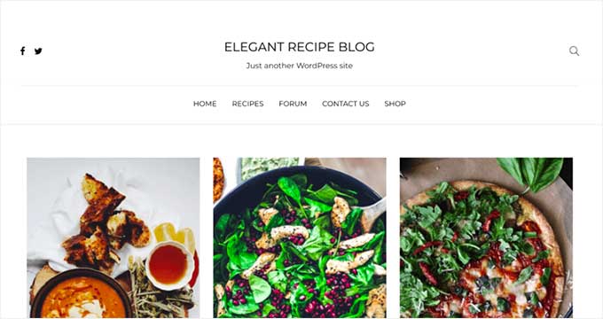 Food Recipes Elegant Recipe Blog