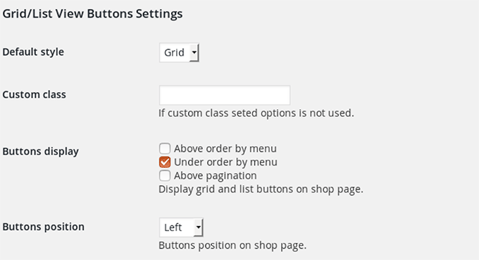 Choose grid/list buttons position