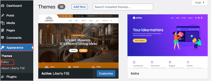 Adding live Ajax search using the full-site editor (FSE) Adding live Ajax search using the full-site editor (FSE)