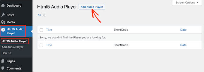 Adding an audio player to your WordPress website Adding an audio player to your WordPress website