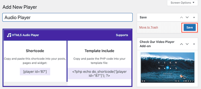 Adding a new audio player to your WordPress website Adding a new audio player to your WordPress website