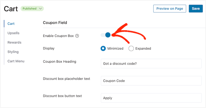 Accepting coupons on your online store Accepting coupons on your online store